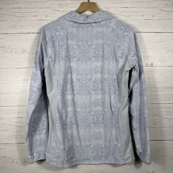 Columbia Womens Size Large Blue Fleece 1/4 zip pullover sweater - Picture 5 of 5